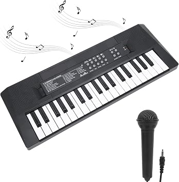 electronic piano Electric Keyboard 37 Key Piano Musical Instrument Microphone Recording Function