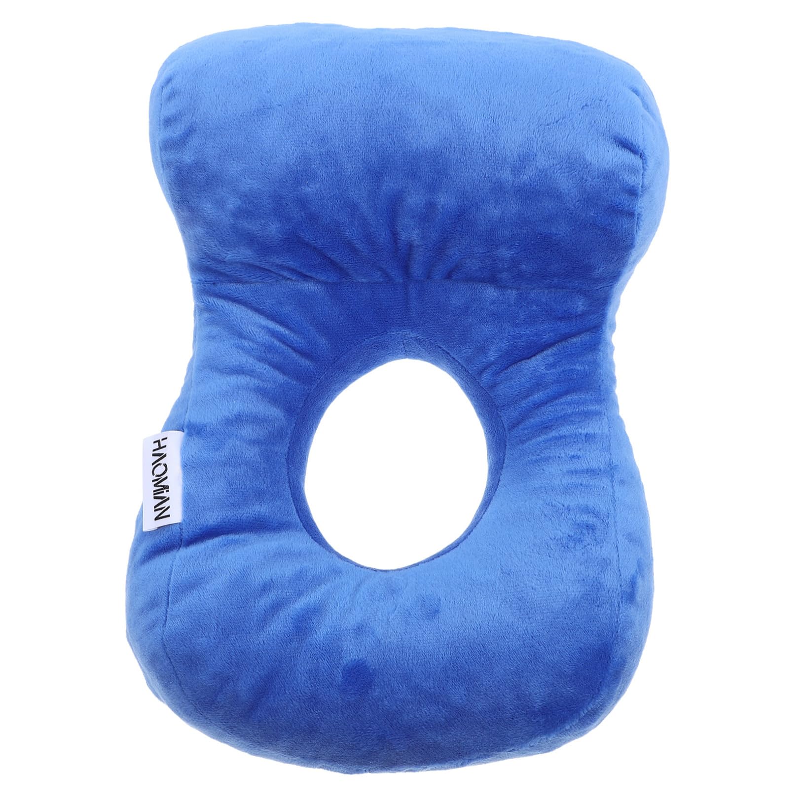 Operitacx Face Down Pillow Arm Groove Pillow Hole for and Neck Support Random Color