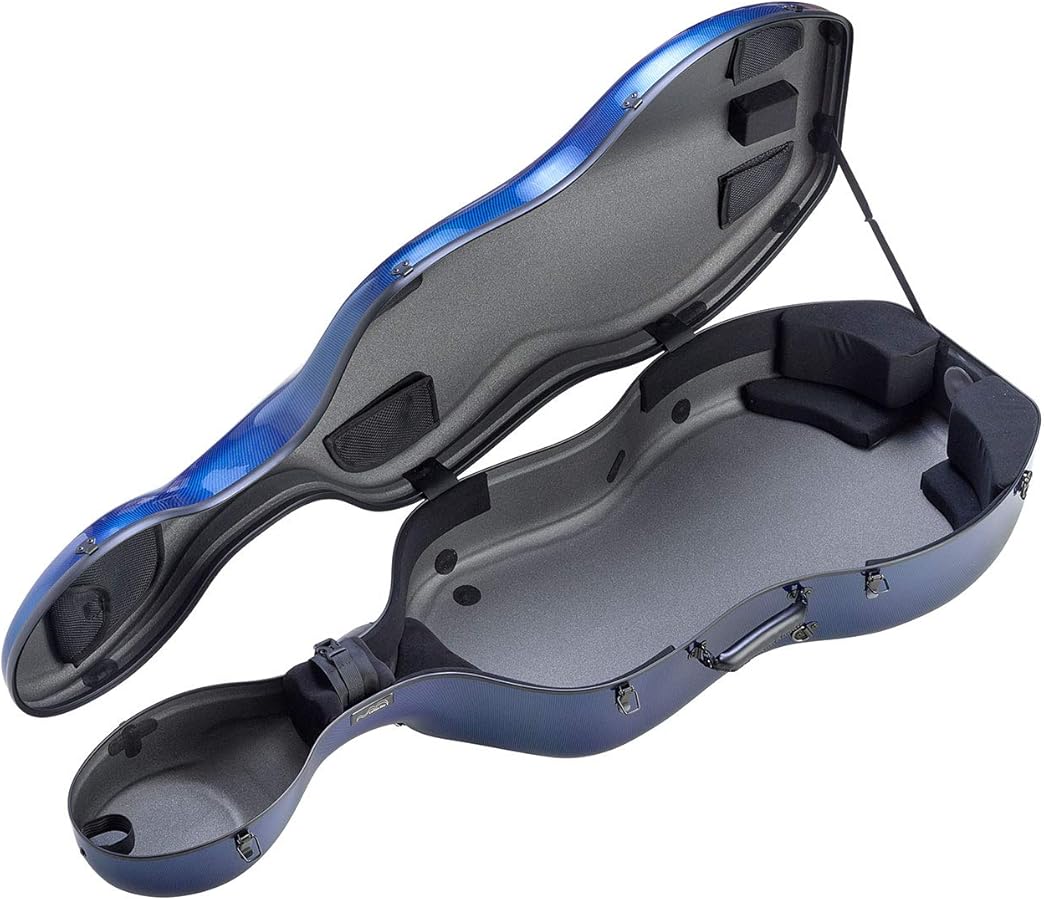 Amazon.co.jp: カーボンマック チェロケース CFC-3 ブルー : 楽器