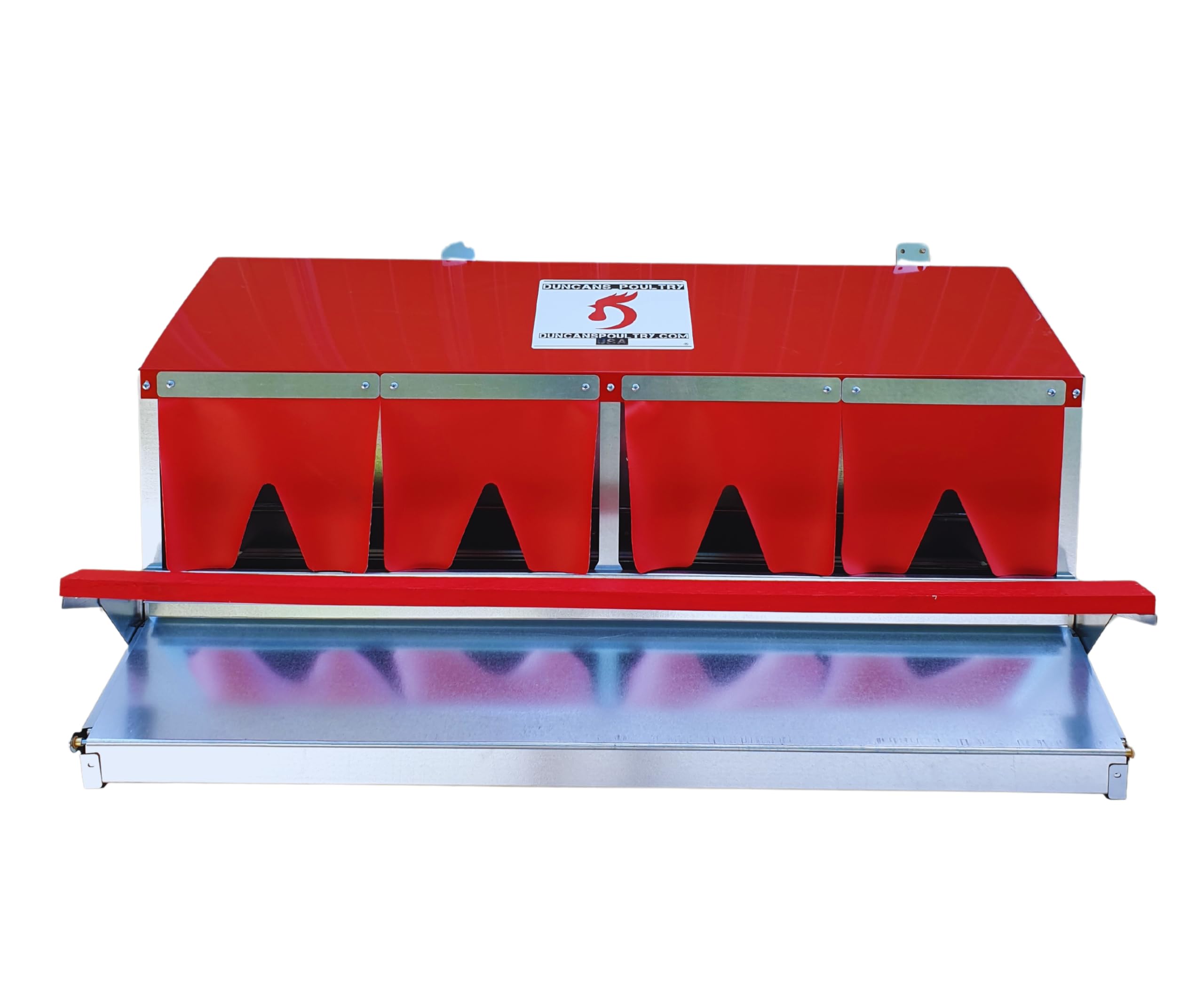 Duncan's Family Farm Store Extra Large 48" Community Style Reversible Chicken Nesting Box. Made in America (48")
