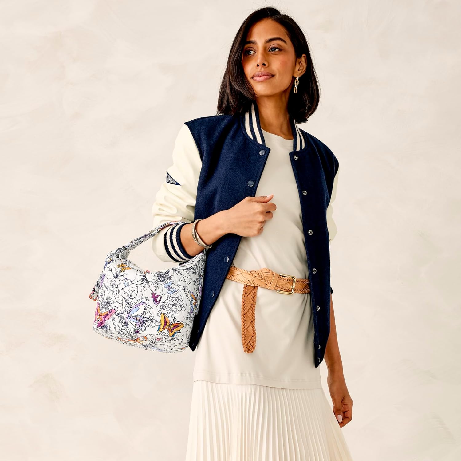 womens Premium Cotton Astoria Shoulder Bag - Image 3