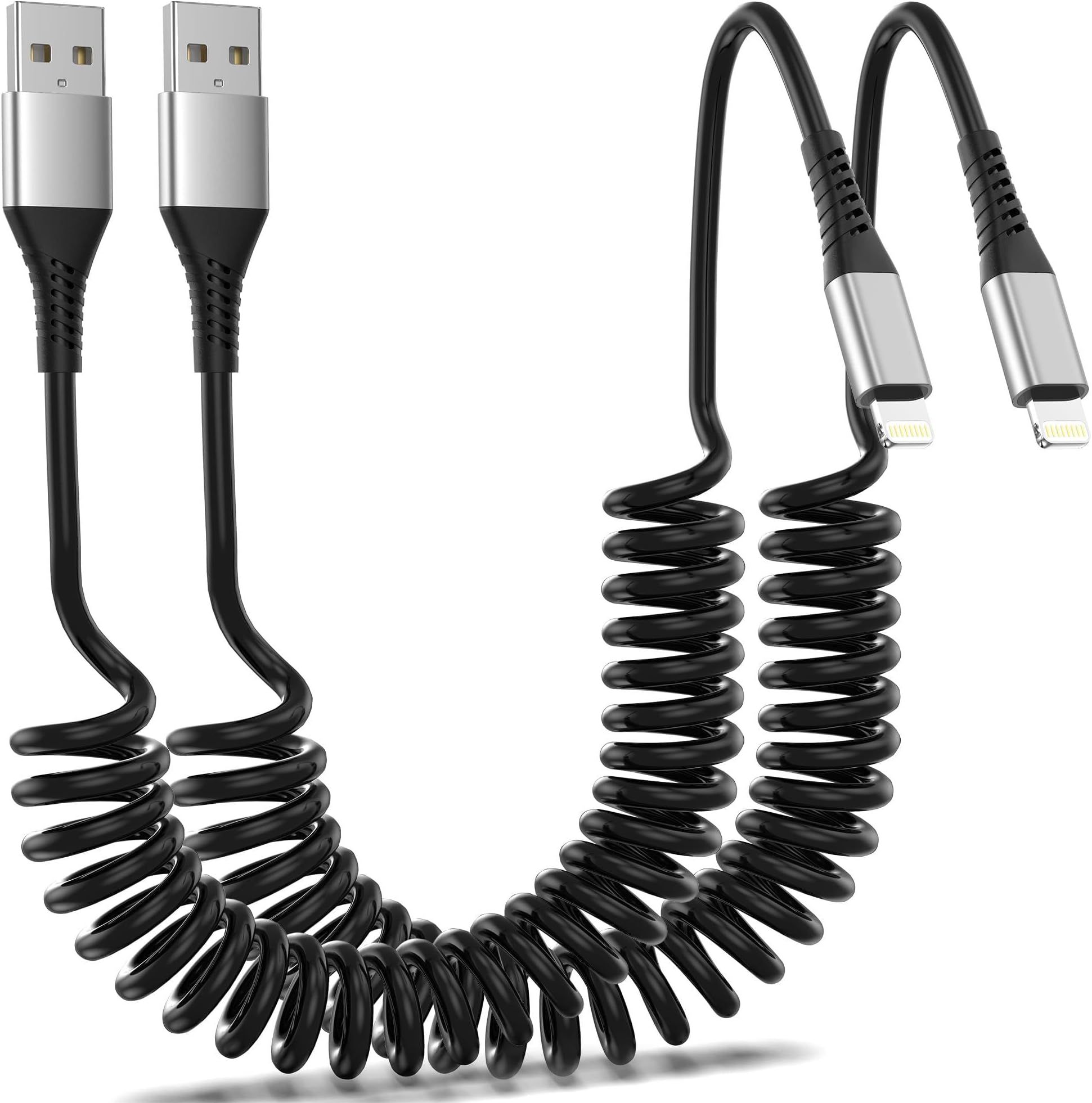 Umefly Coiled USB a to l Cable