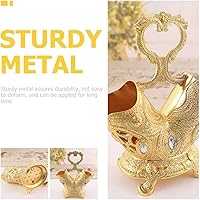 Vista 8 de Cabilock Soporte de utensilios de lujo para cocina, cesta de cubiertos, soporte de diseño decorativo