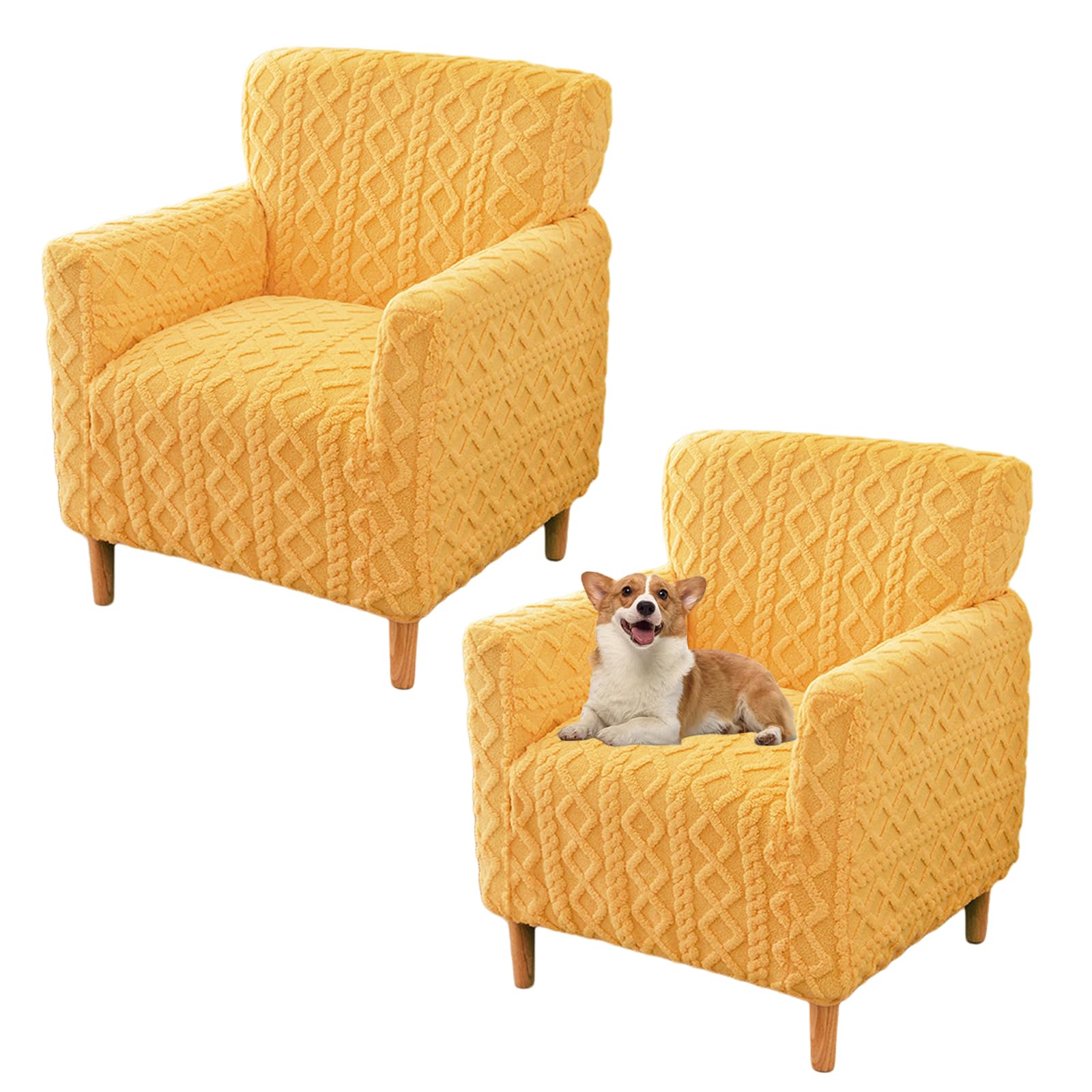 Funda de sillón OBASDFD elástica para renovar el diseño de tu salón moderno