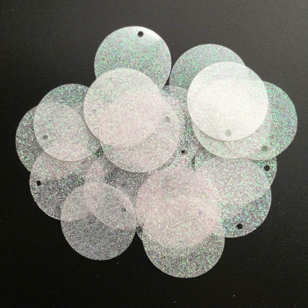 Paillettes Plates Rondes en Vrac de 20 mm pour décoration de Mariage, Couture, Scrapbooking, Accessoires de Bricolage
