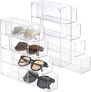 Hipiwe Organizador de lentes de sol acrílico,...