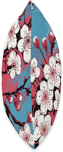 Miniatura 2 de Sakura SpectacularPop Art's Blossom Brilliance Throw Pillow, 18x18, Multicolor