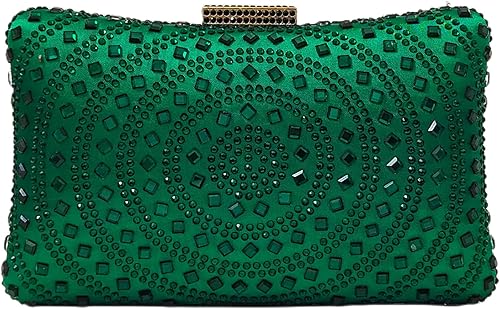 Caja de cristal embrague bolsos de diamantes de imitación para mujeres bolso de fiesta de boda bolsa de noche