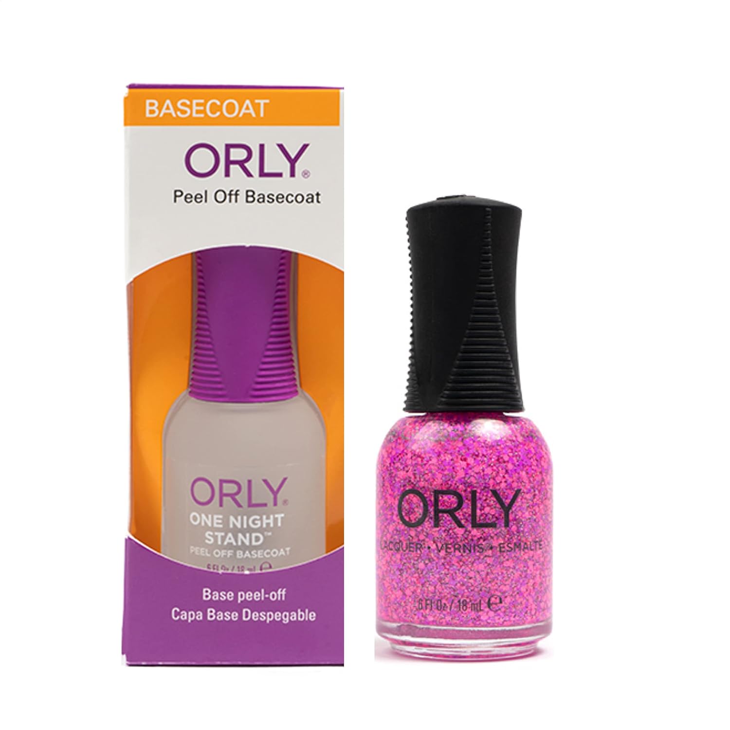 Orly Nail Polish Valentine's Day Trio (Peel Off Base Coat & Let's Go Girls)
