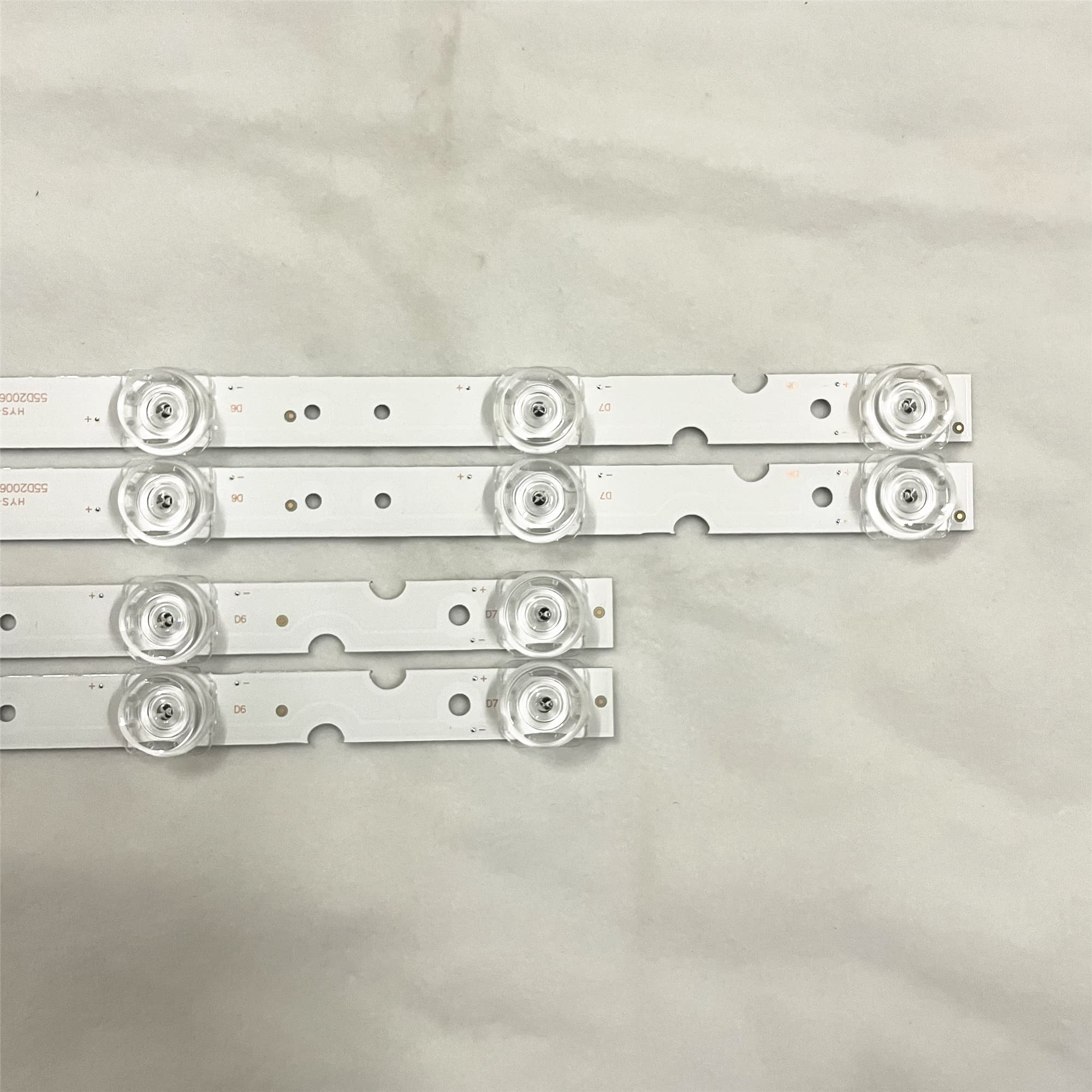 Striscia LED Per TCL 55S425 55S423 55S421 55P65US 55U3800C 55P65 55D6 55UF1 55F6 55L2 4C-LB5508-HR03J 55HR330M07B2 55HR330M08A2 V2