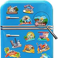 Vista 4 de Chihuahua México imán imán de madera 3D monumentos de viaje coleccionables, recuerdos decorativos hechos a mano -2040