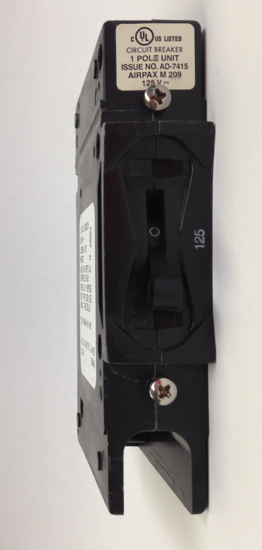 Outback-PNL-125-DC - 125-Amp Panel Mounted DC Breaker