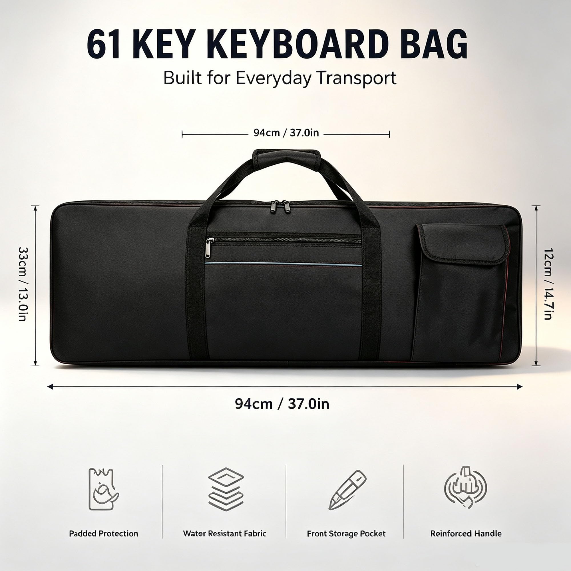 Sac Rembourré pour Clavier pour Donner DEK-620 2022-Pr
