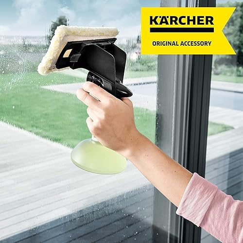 Miniatura 3 de Kärcher WV - Almohadillas de ventana para uso en interiores, paños de microfibra para ventana, compatibles con limpiacristales eléctricos WV 1 y WV
