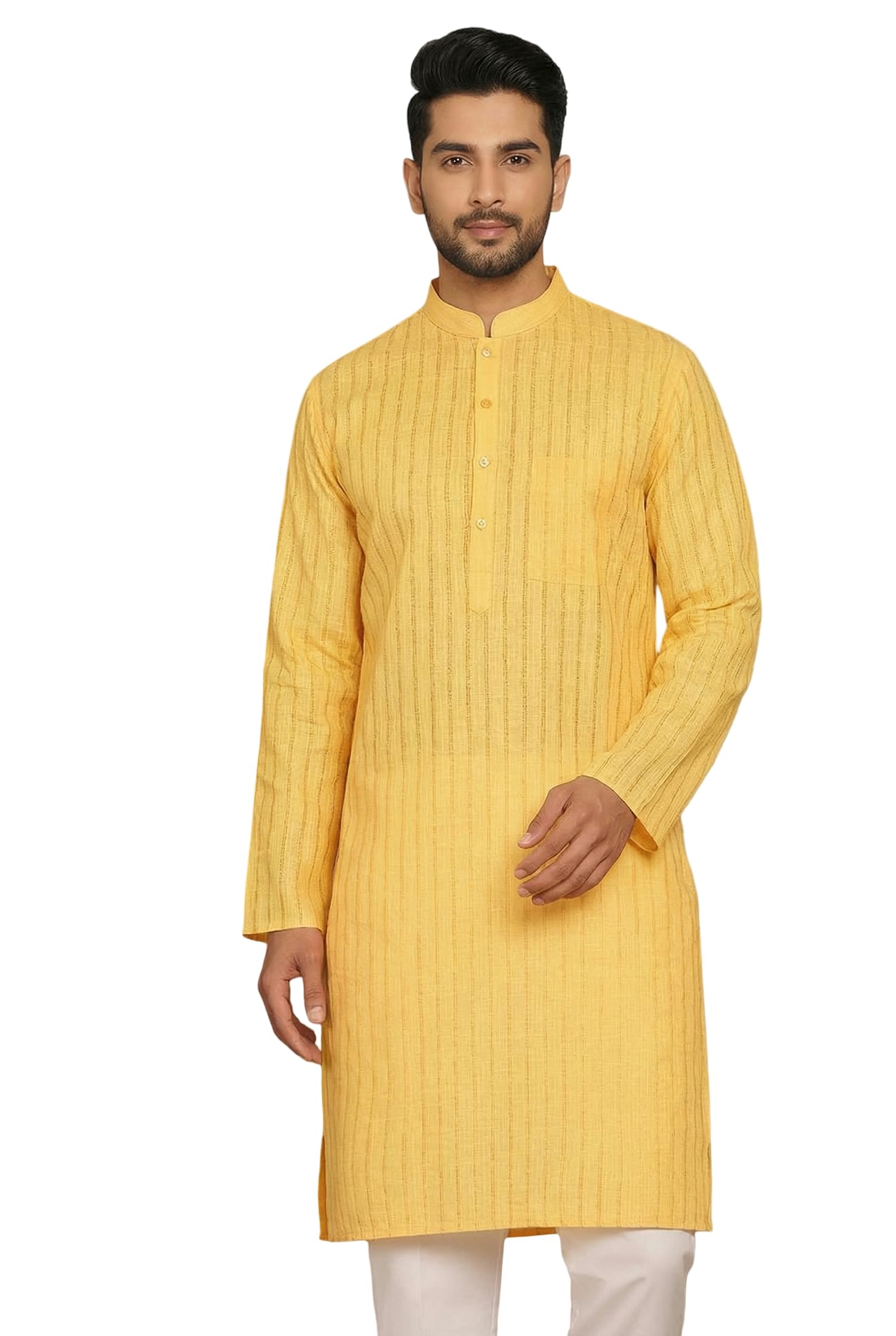 jompers Men's Cotton Striped Kurta Pyjama Set-picture-21