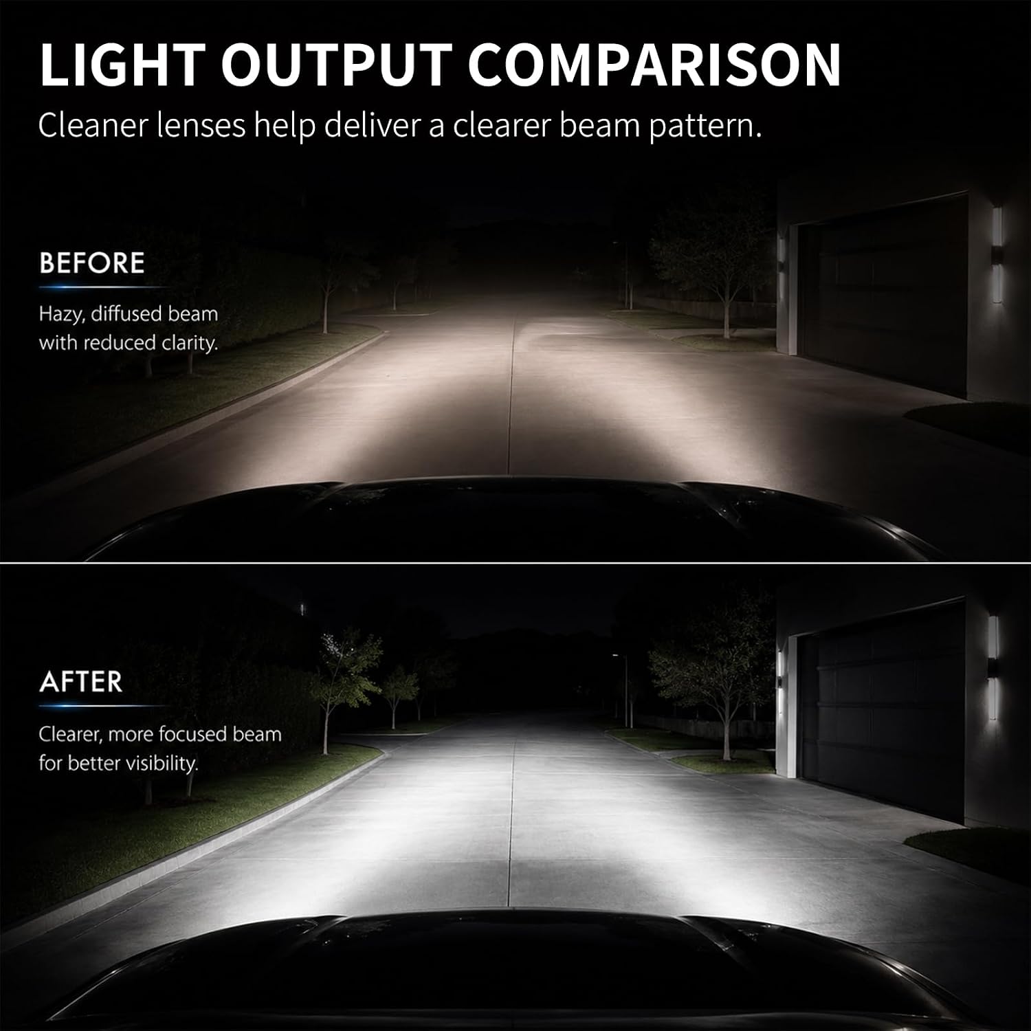 Car Headlight Restoration Polish Kits Restore and Protect Headlight Cleaner