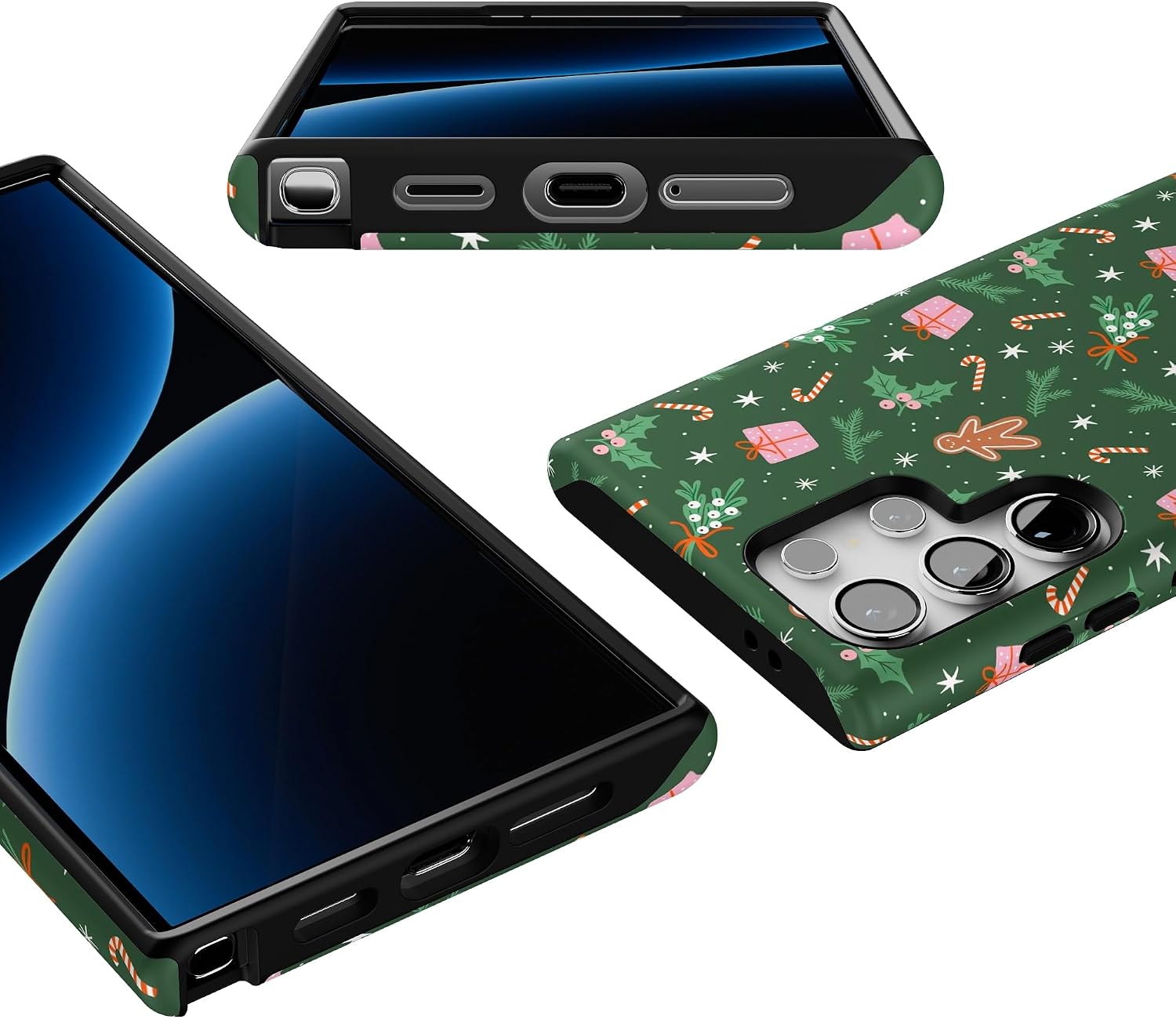 Casely Galaxy S24 Ultra Case | Everything Nice | Gingerbread | Essential Slim Dual-Layer Protective Design