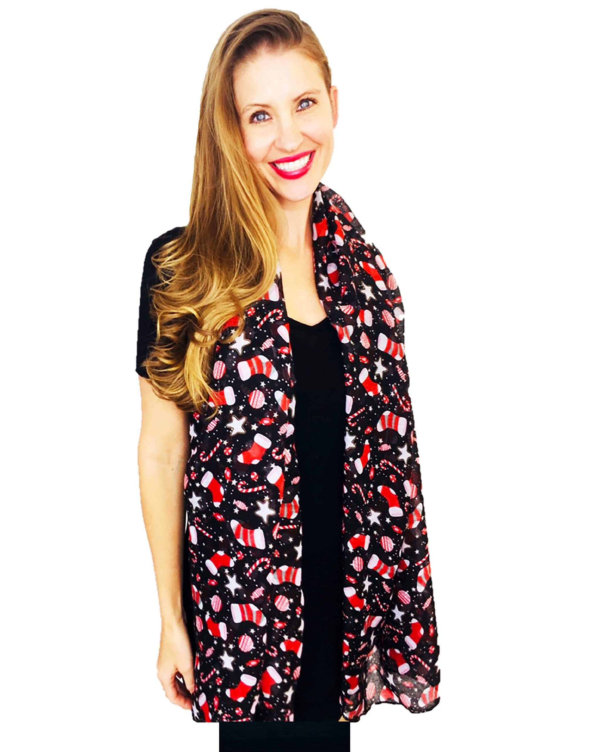 Shimmer Anna ShineShimmer Anna Shine Christmas Holiday Scarf