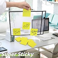 Vista 4 de 60Pack Yellow Sticky Notes 3x3, Yellow Sticky Pads, Self-Stick Pads,Self-Stick Pads 75 Sheets/Pad, Easy to Post for Teacher Student School Office