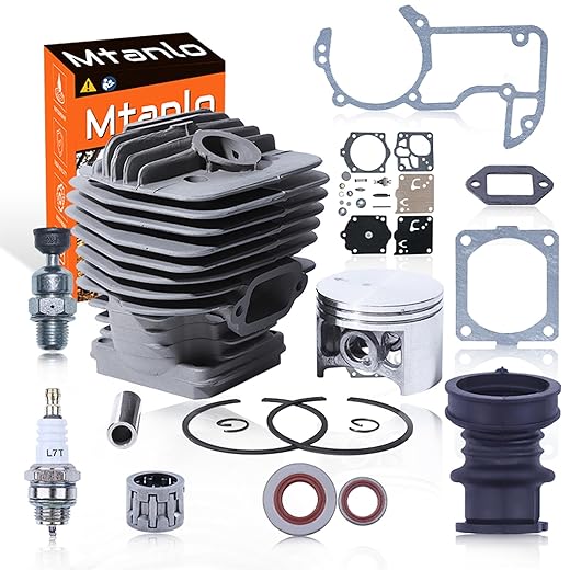 Mtanlo 56mm Big Bore Cylinder Piston Gasket Kit for Stihl MS660 066 MS640 MS650 064 Chainsaw Replacement Parts Nikasil Coated