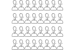 Sturdy Ribbon Keychain Clip for Crafts and Purse Accessories