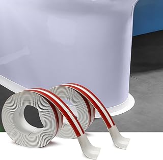 2 Pack Caulk Tape for Bath and Kitchen, Self ...,