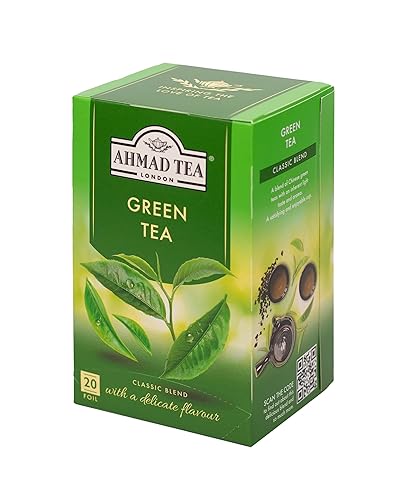 Miniatura 3 de Ahmad Tea Té verde puro, cajas de 20 unidades (paquete de 6)