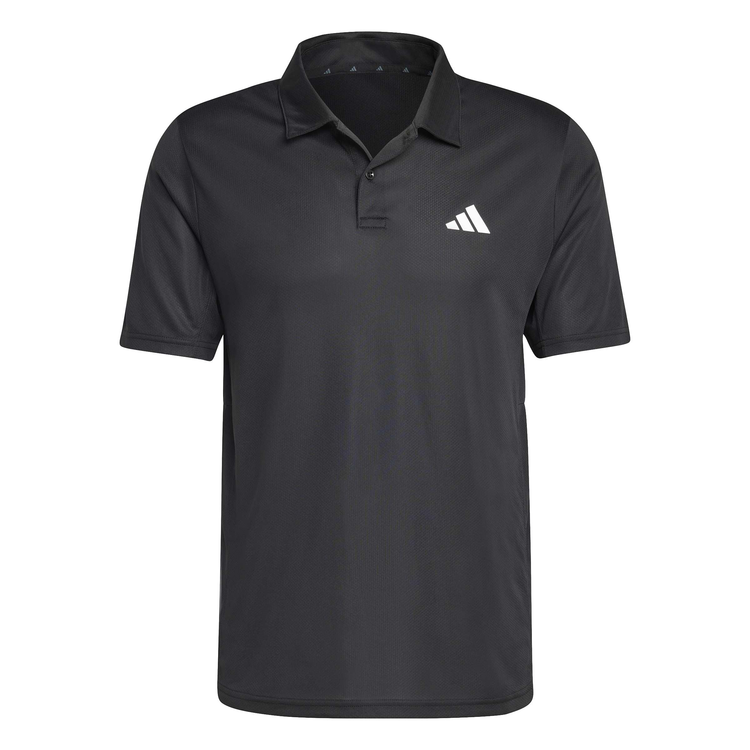 adidas Men's Workout Essentials Base Polo Shirt, Black, 3XL