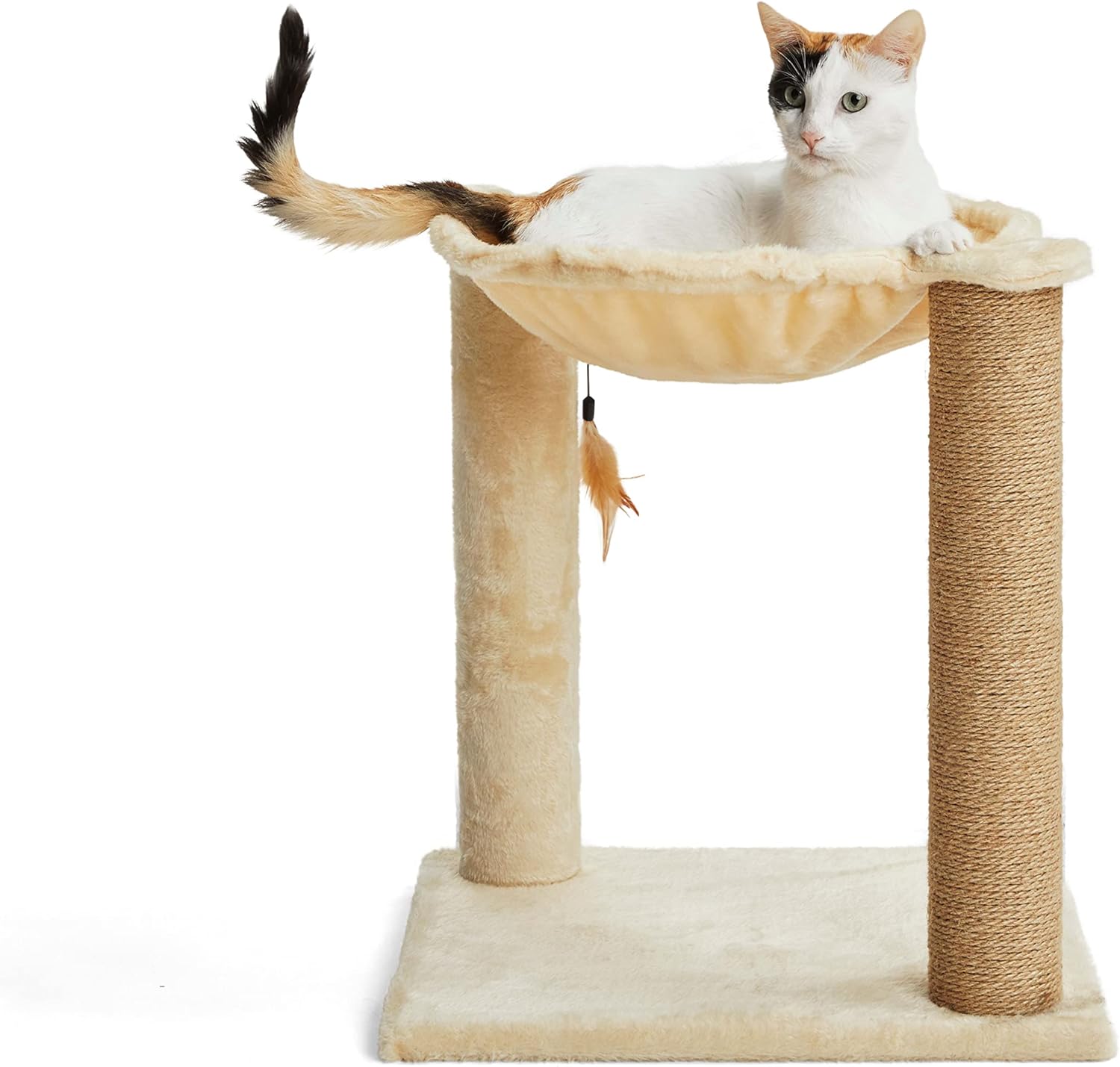 EveryYay Essentials Lookout Loft Ivory Hammock Cat Tree