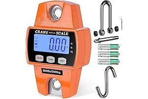 Digital Hanging Scale for Weighing Deer and Large Objects
