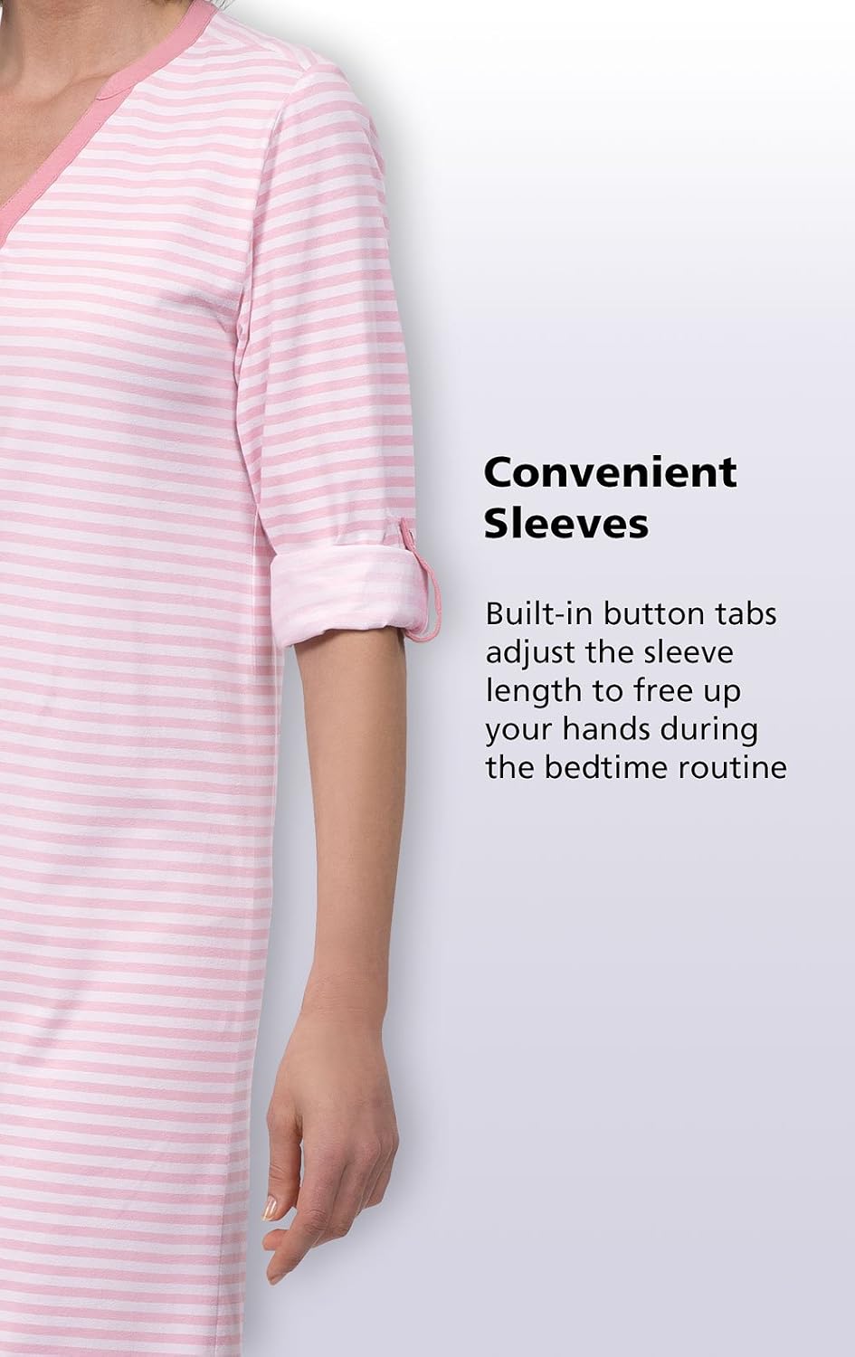 PajamaGram womens Women Nightgown - Image 5