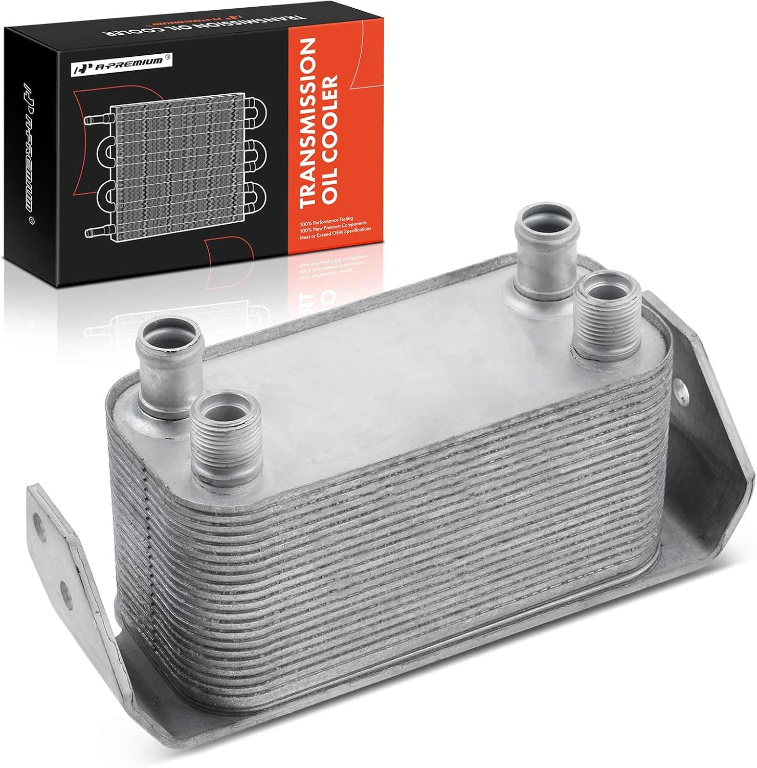 A-Premium Front Automatic Transmission Oil Cooler Compatible with Land Rover Range Rover Sport LR4 2010-2013 V8 5.0L