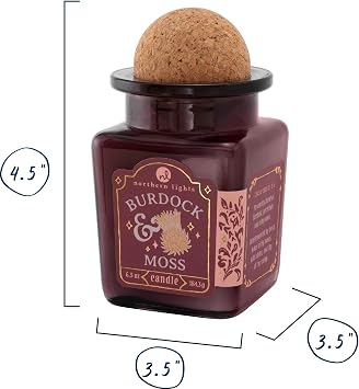 Northern Lights Candles - Curiosity - Burdock & Moss - 56071