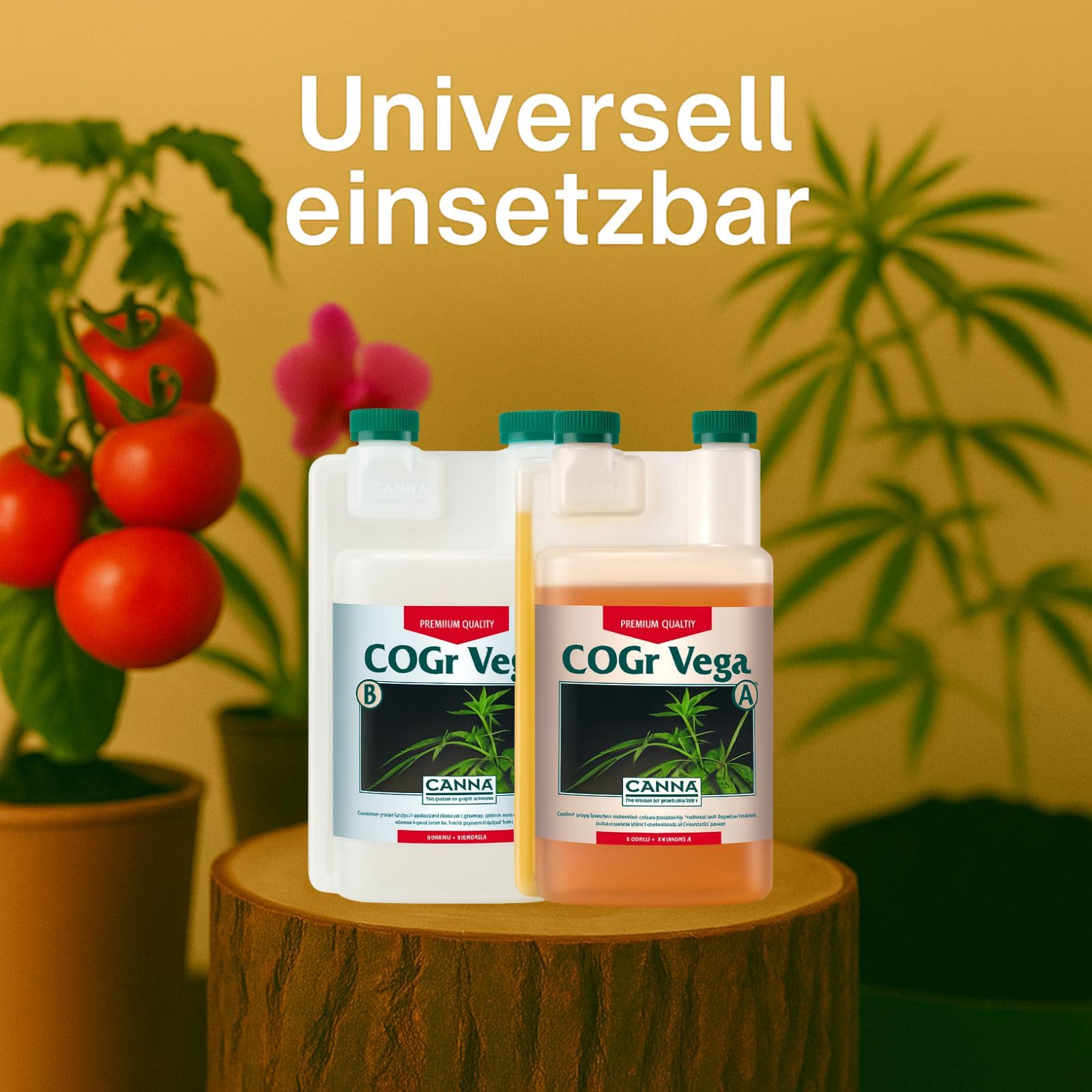 Weedness Canna COGr Vega A&B 5 litrów - nawóz do hydrokultury kokos substrat Coco Grow uprawa do wnętrz