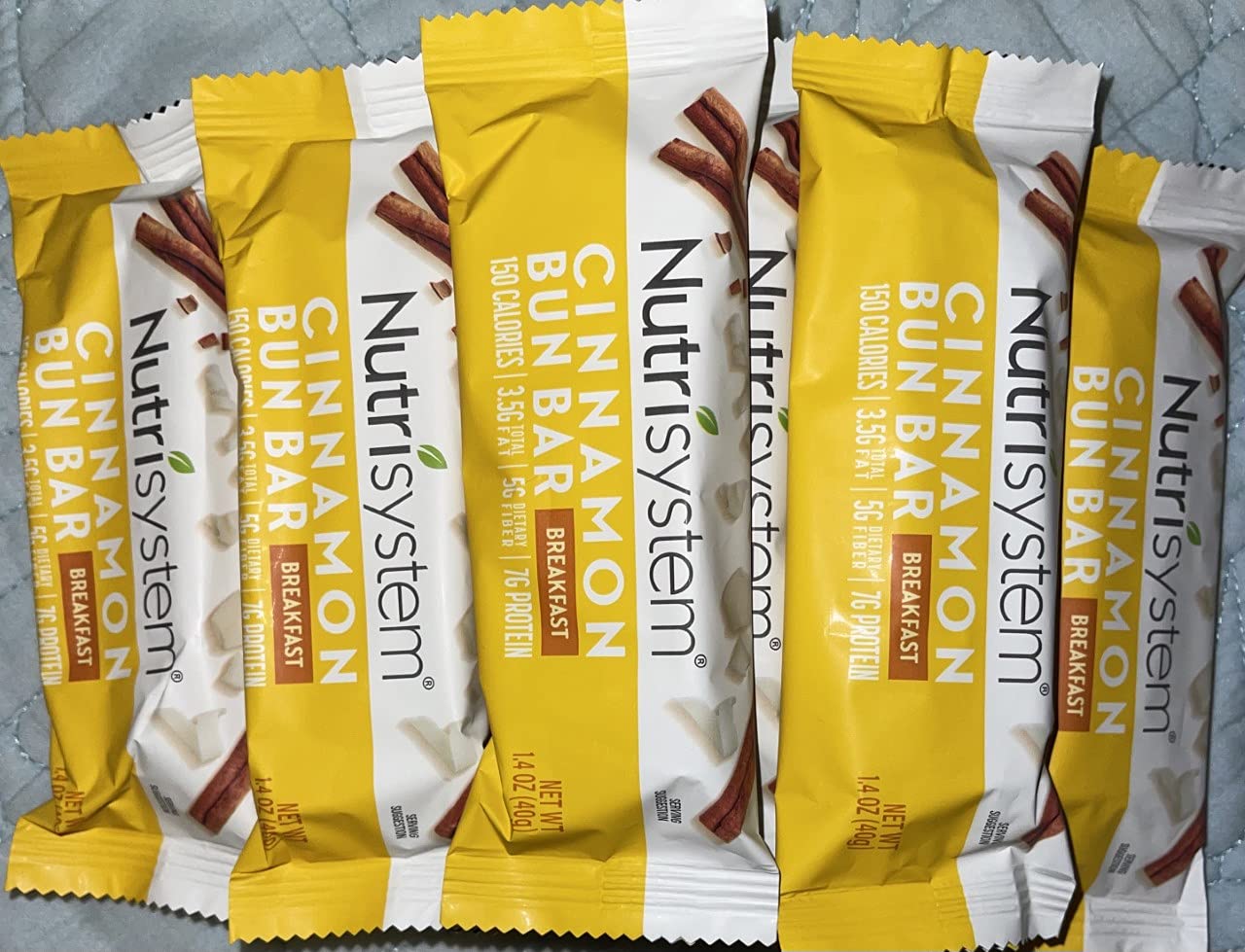 Nutrisystem Sea Salt Bars 1 Box (4 Bars)