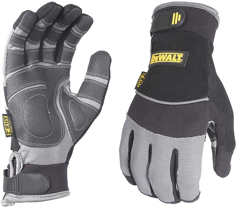 DeWalt DPG210M Heavy Utility PVC Padded Palm Glove, Medium