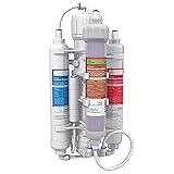 Aquatic Life RO Buddie 4-Stage Reverse Osmosis Deionization Water Filter System RO/DI Filtration Units for Aquarium, 50 GPD 50-Gallon Four stage