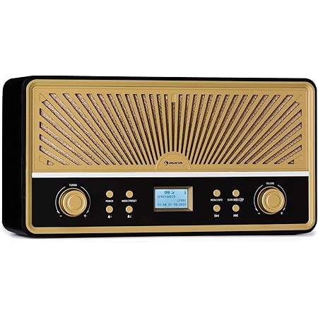 Radio Portatile PRUNUS J-408 DAB+/FM | Bluetooth 5.3, Batteria Ricaricabile, Doppia Sveglia - Bianco - Foto 8