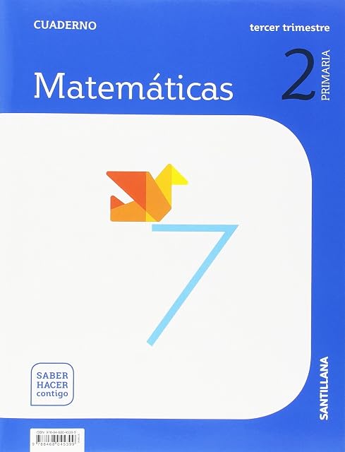 Portada de Matematicas 2º Educacion Primaria Cuaderno 3 Cast Saber Hacer Contigo