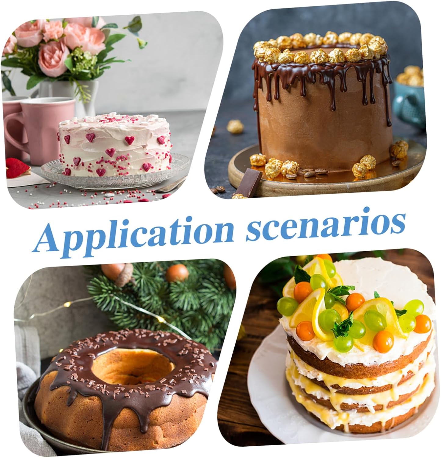 Elegant Cake Carrier Large Cake Container Portable Box Locking Mechanism and