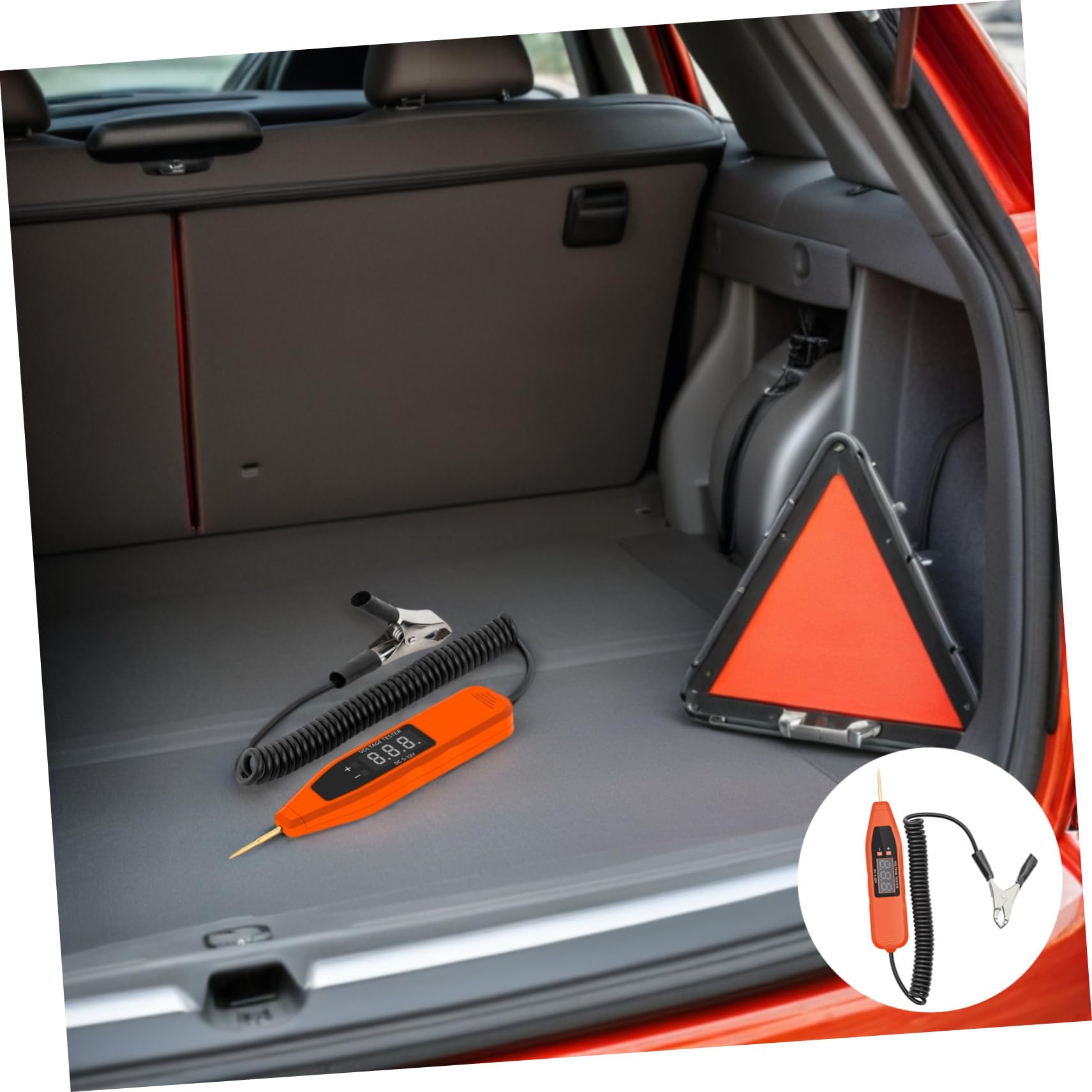 Comprobador de Circuitos Automotriz Digital 5-32 V Pantalla