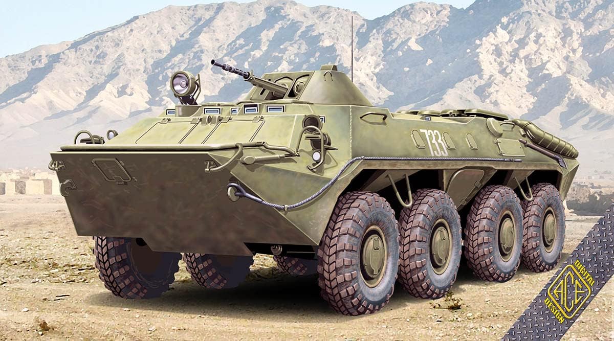 Ace 72164 – Model Kit BTR 70 Soviet Armored Personnel Carrier
