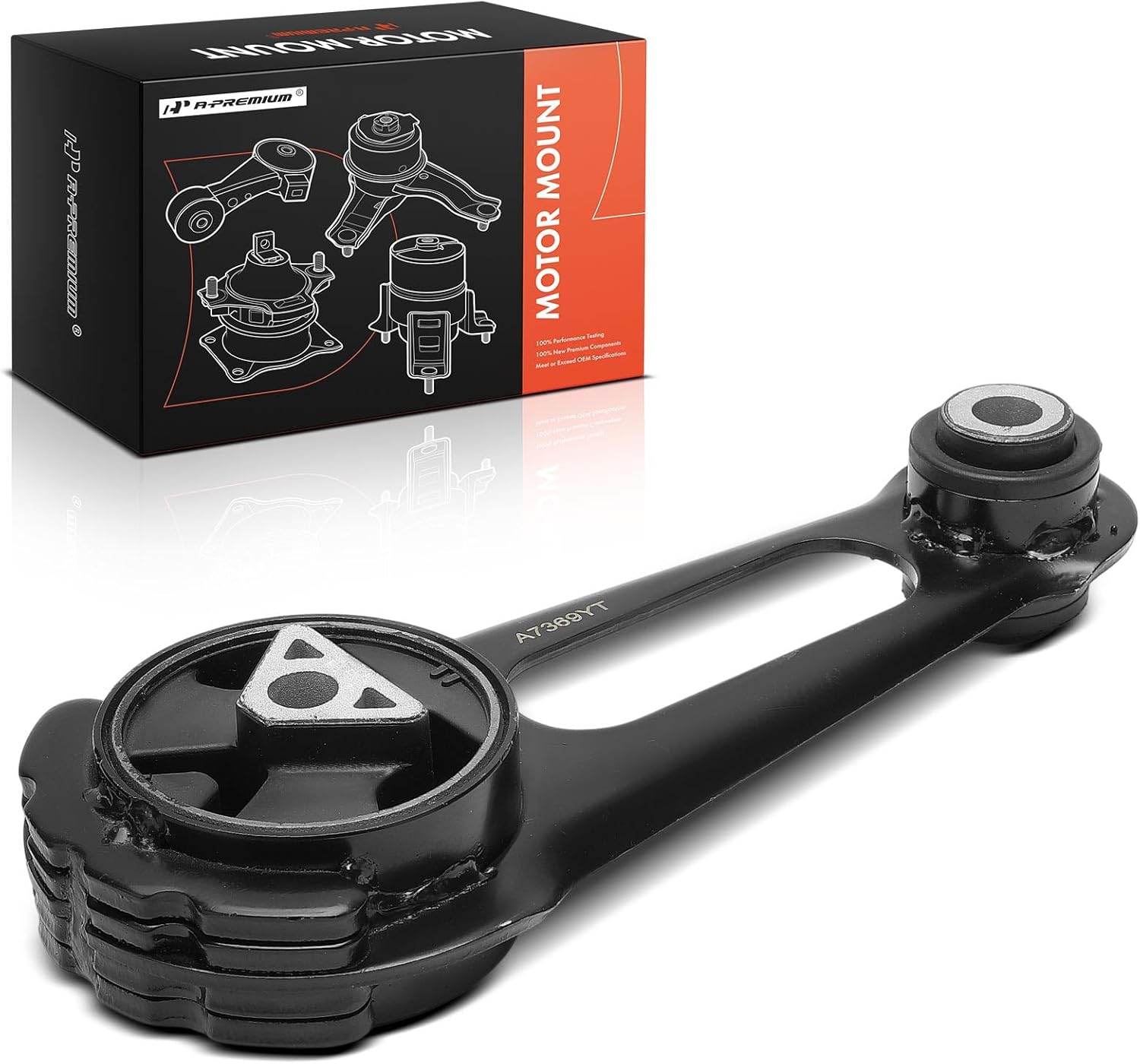 A-Premium Front Lower Torque Strut Mount Compatible with Nissan Versa 2012-2019, Versa Note 2014-2019, Micra 2015-2019, 1.6L