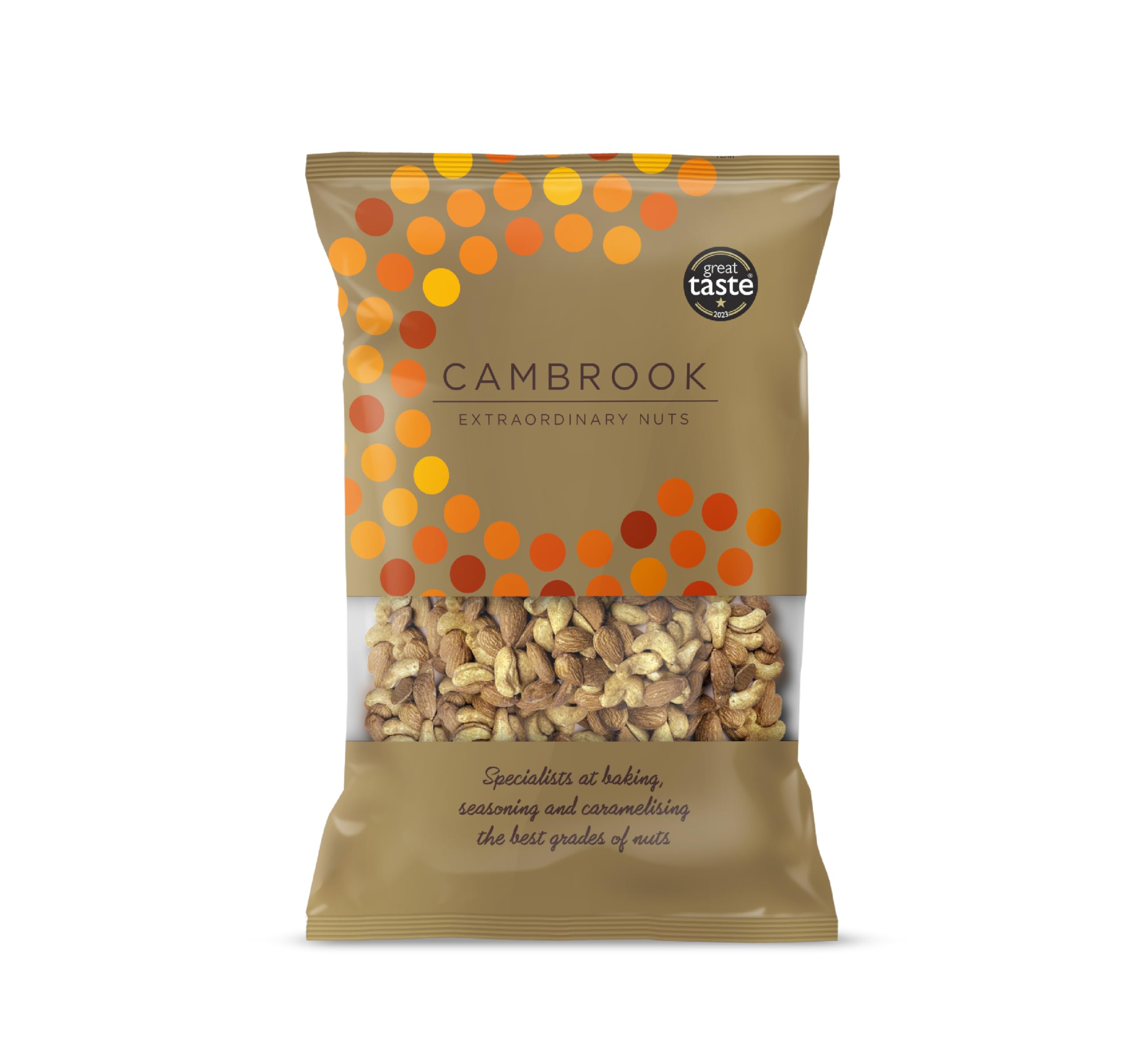 Cambrook - Hickory Smoke Seasoned Almonds & Cashews, 1kg Bag