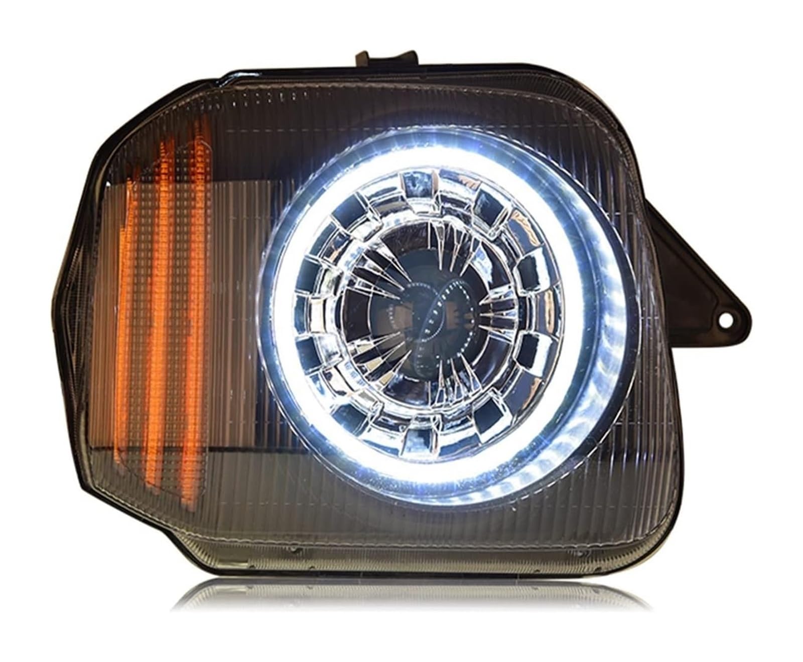 Ciloc Para Suzuki Para Jimny Faro 2007-2017 Luces Coche Lámpara Cabeza Drl Lente Proyector Lámparas Delanteras Automotrices Luz Intermitente Retrovisor Lateral