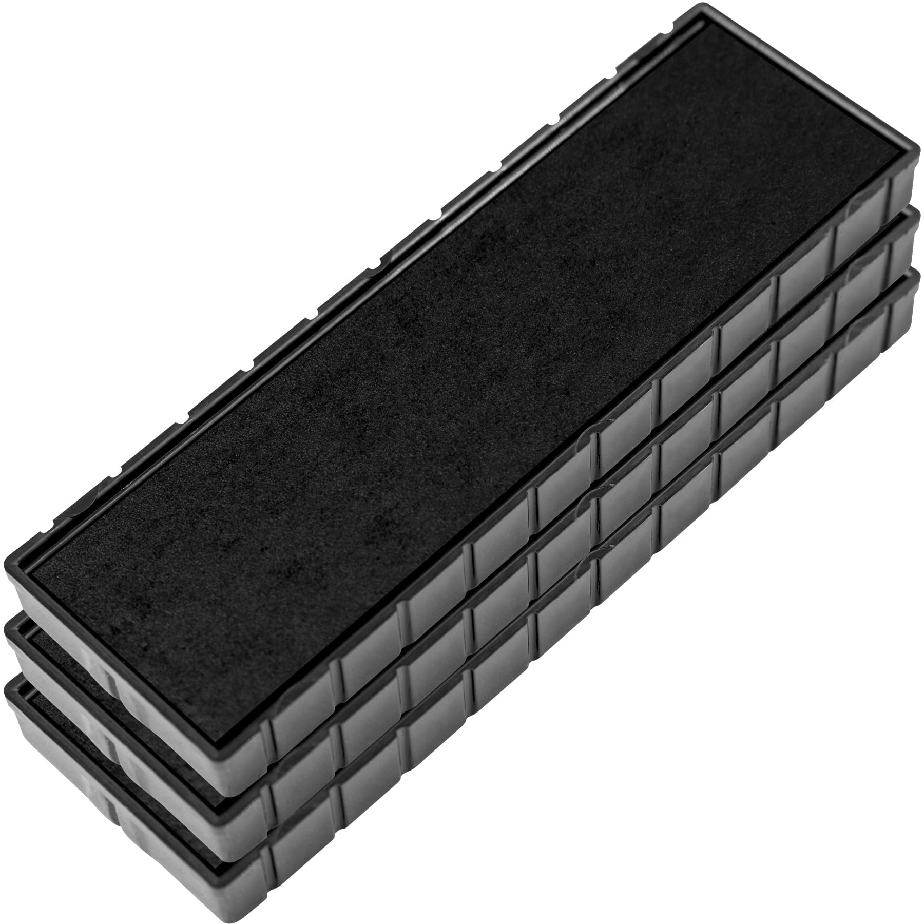 E/25 Replacement Pad Compatible for 2000 Plus Printer 25 - Pack of 3 - Black