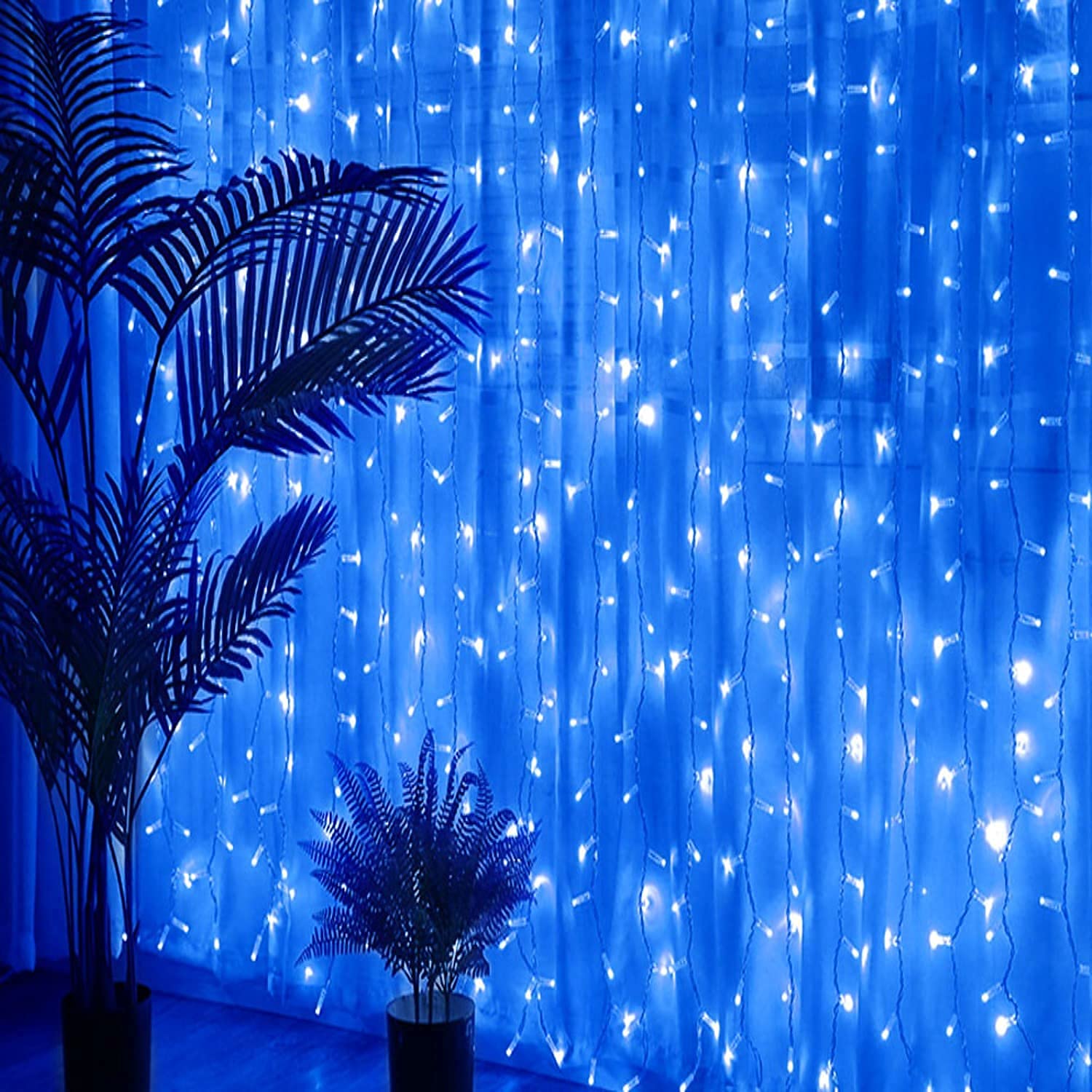 ROYAL HALLMARK 40 Led Copper Wire String Fairy Rice Lights for Decoration (Blue) - 12 Meter