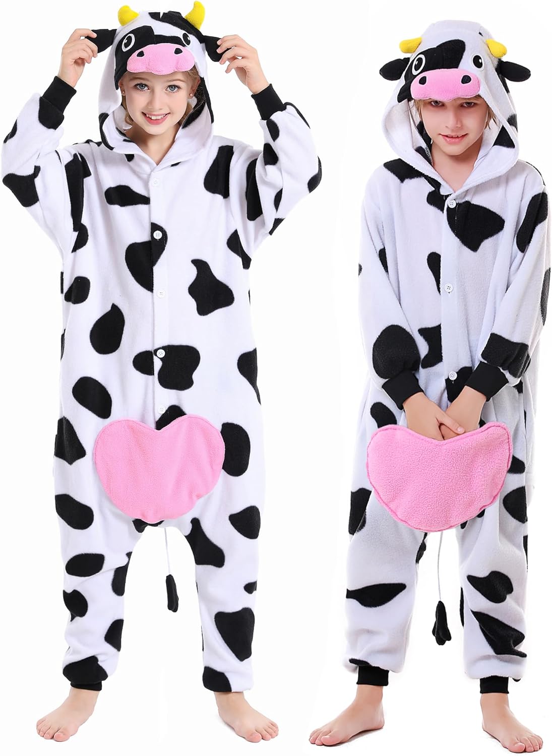 CANASOUR Unisex Halloween Kids Animal Onesie For Girls Anime Cosplay Costume Party Cosplay Pajamas