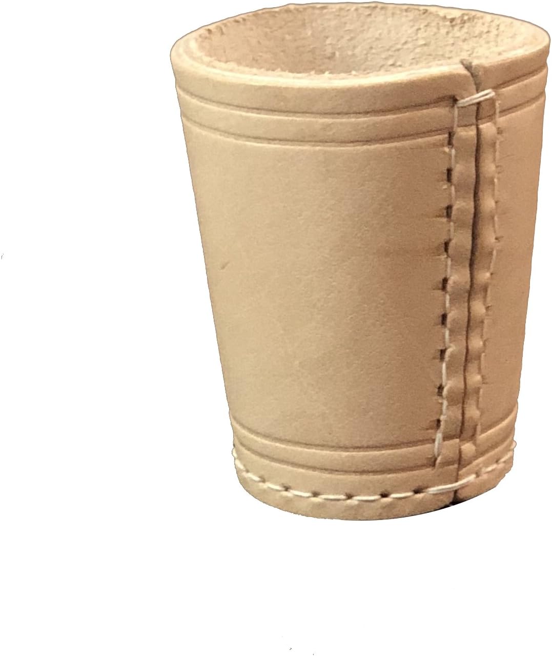 KSUC Supplies Original Natural Leather Professional Dice Cup.