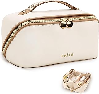 Bolsa de maquillaje Prite para mujeres, bolsa...